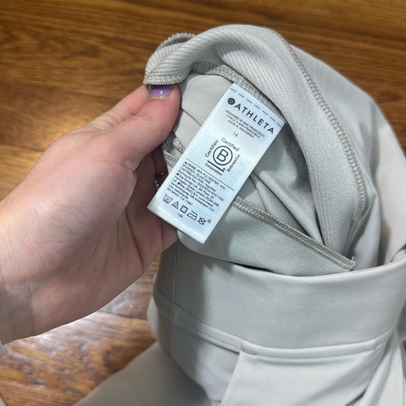 NWT Athleta BROOKLYN MID RISE ANKLE PANT Abalone Size 14 - Picture 7 of 12